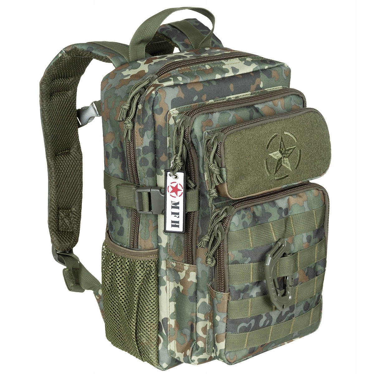 Detký batoh MFH US Assault Youngster 15 L Flecktarn - Praktický a odolný
